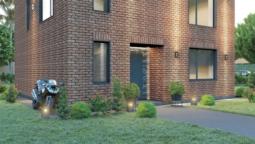 Проект дома из кирпича Евгения