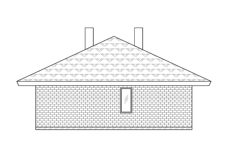 Проект дома из кирпича Камилпа